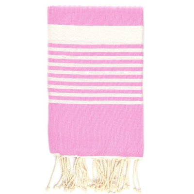 Hamam-towel Stripe pink